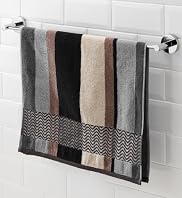 Wide Zig Zag Towel [T36-9086D-S]
