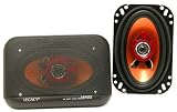Pair of Brand New Legacy Ls442s 4" X 6" 2-way Car Speakers with an Amazing 80 Watts Rms Rating and Big 30 Oz Magnet!