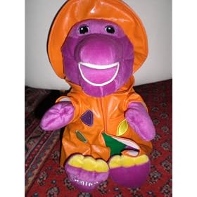 Click here to buy Barney in Raincoat Plush Doll Toy.
