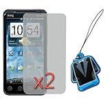 GTMax 2 Pcs Privacy LCD Screen Protector for Sprint HTC EVO 3D(Free Gift Bl ....