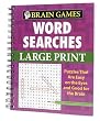 Brain Games Large Print Word Searches #1