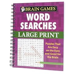 Brain Games Word Searches Large Print