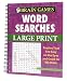 Brain Games Large Print Word Searches #1