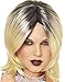 Evil Bride Wig (Blonde w/ Black) Adult Accessory