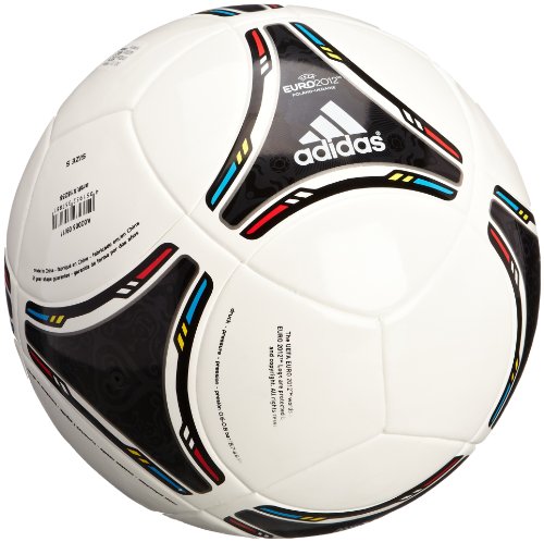 Produkt-Bild: Adidas Fu&szlig;ball EURO 2012 Top Replique, white/black, 5, X18256