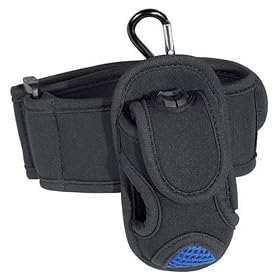 Hama Neoprene Case for MP3 Stick, with bracelet, blue