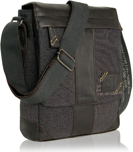 DANIEL RAY Umh&auml;ngetasche STREAM Schultertasche Tasche Schwarz