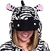 Silver Lilly Unisex Adult Pajamas - Plush Cosplay One Piece Animal Costume