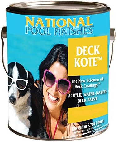 National Pool Paint Deck Kote Concrete Paint (SandStone)