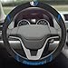 FANMATS 14852 Dallas Mavericks Embroidered Steering Wheel Cover Black 15