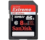 Sandisk Extreme SDHC 8GB HD Video Class10 30MB/s x200 UHS-1対応　海外輸入パッケージ品 [PC]