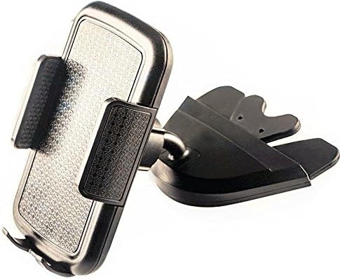 MonarchPuff LUX-MO CD Slot mount, Universal Smartphone Car Mount Holder Cradle with a Quick Release Button for iPhone, Samsung Galaxy, Note, LG