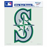MLB Seattle Mariners 8-by-8 Inch Diecut Colored Decal