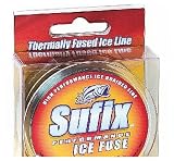 50 yds. Sufix Performance Ice Fuse Fishing Line Neon Fire