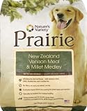 Prairie New Zealand Venison Meal & Millet Medley Dry Dog Food by Nature's Variety, 30-Pound Bag
