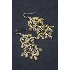 Kipepeo Majani Earrings