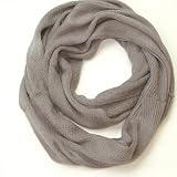Snoods for Men & Women - Circle Snood Scarf Unisex - Available in Red, Magenta, Cream and Grey - Infinity Loop Scarves