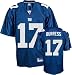Youth New York Giants #17 Plaxico Burress Team Replica Jersey