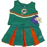 Miami Dolphins NFL Toddler 2pc Tank Cheerleader Halloween Costume 2T