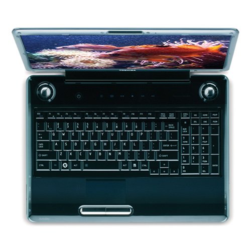 Toshiba Satellite P305-S8838 17-inch Laptop (2.0 GHz Intel Core 2 Duo T5750 Processor, 4 GB RAM, 320 GB Hard Drive, DVD Drive, Vista Premium) Black image