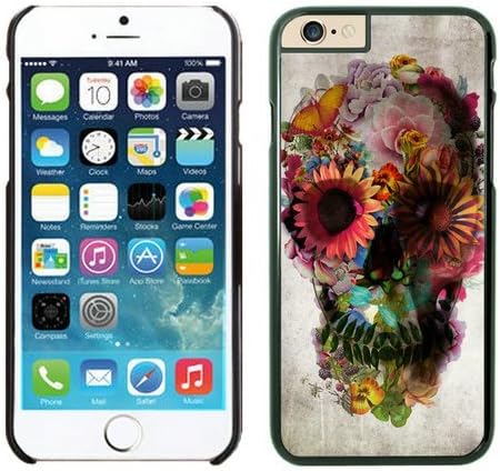 Fashional Art Skull Cool Waterproof Designed iPhone 6 Cover Case Colored Case Cute Case Iphone 6 Case 4.7 Inch