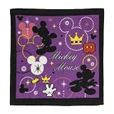 ディズニー ミッキー シルエット ハンドタオル2枚組 約34×35cm