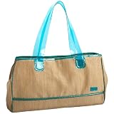 Echo Paperstraw Tote with Plastic Trim