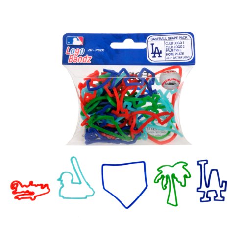 Forever Collectibles MLB Los Angeles Dodgers Logo Bandz