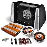 Produkt-Bild: 4000W Car-Hifi Komplettset 2.1 "Imola" (2-Wege 600 Watt Boxen, 25cm 800Watt Subwoofer)