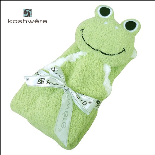 （並行輸入品）　Kashwere【カシウエア】　アニマルブランケット　KK-60-04-45　Frog