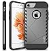 CoverON [Paladin Series] Fit New iPhone SE 2022 / SE 2020 / iPhone 8/7 Case, Protective Modern Style Hybrid Phone Case for Apple iPhone 8/iPhone 7 - Gunmetal Gray & Black