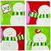 Tag 651342  Whimsical Snowman Appetizer / Dessert Plates, Set of 4