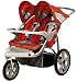 InStep - Safari Double Jogging Stroller, Red