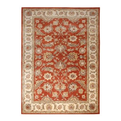 Jaipur Rugs Inc Hand Tufted, Selene Red Oxide/Sand, 5 by 8