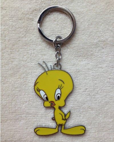 1PCS New Lovely Tweety Keychain 1 Big Tweety Bird Keychain
