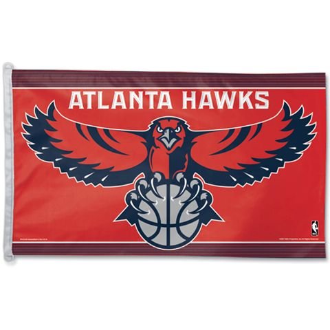 Wincraft 41810071 NBA 5' Flag - Atlanta Hawks