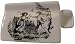 Kitchen & Housewares : Indispensable - the wonderful toothpaste dispenser-porcelain Black Toile