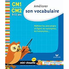 Mini chouette am�liorer son vocabulaire CM1/CM2 9-11 ans