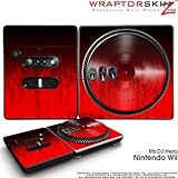 DJ Hero Skin Fire Red fits Nintendo Wii DJ Heros (DJ HERO NOT INCLUDED)