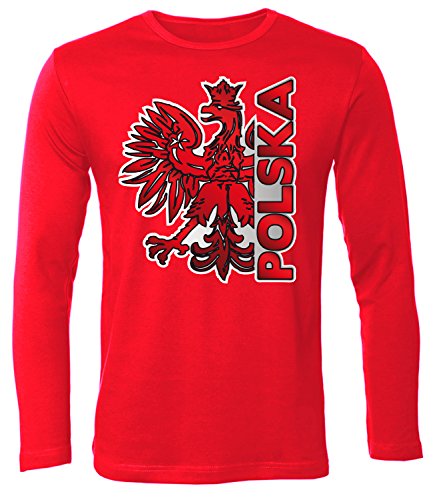 FUSSBALL – POLEN – FANARTIKEL – POLSKA FANSHIRT 3204(HL-R) Gr. XL
