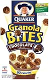 Quaker Granola Bites Chocolate, 6-Count Pouches (Pack of 6)