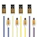 Generic [4-pack] Micro USB Cable , High Speed 6.6ft (2m) Nylon Braided Tangle-free Micro USB 2.0 Cable Aluminum Shell Connectors for Android, Samsung, Htc, Nokia, Sony and Other Tablet Smartphone (White，yellow，purple and blue)
