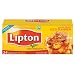 Lipton Black Tea, Family Size Tea Bags,Iced Tea Brew, 24-Count Boxes (Pack of 12)