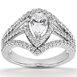 0.73 CT SEMI MOUNT DIAMOND ENGAGEMENT RING SETTING 14K