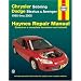 Chrysler Sebring, Dodge Stratus & Avenger 1995 thru 2005 (Automotive Repair Manual)