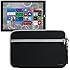 BIRUGEAR Neoprene Zipper Carrying Storage Sleeve Case for Microsoft Surface Pro 3 2014 New 12-inch Intel Core i3 / i5 / i7 Windows Tablet PC ( Black)