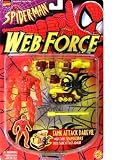  : Spider-Man: The Animated Series Web Force > Tank Attack Daredevil Action Figure