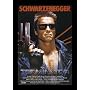 Terminator (Arnold Schwarzenegger with Gun) Framed Movie Poster Print - 24" X 36"
