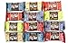 Nature's Bakery Fig Bars 6-Flavor Variety: Two 2 oz Twin Packs Each of Fig, Peach Apricot, Apple Cinnamon, Raspberry, Blueberry, and Strawberry in a BlackTie Box (12 Items Total)