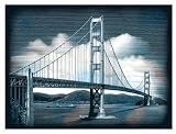 Review oasis  / Reeves - Masterpiece Scraperfoil Golden Gate Bridge